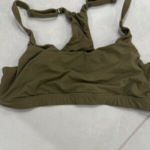 SKIMS Olive Sports Bra